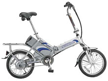 Mom's electric assist bike