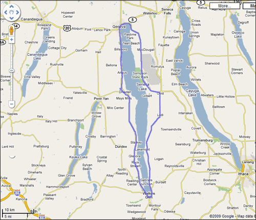 fuel economy rally route